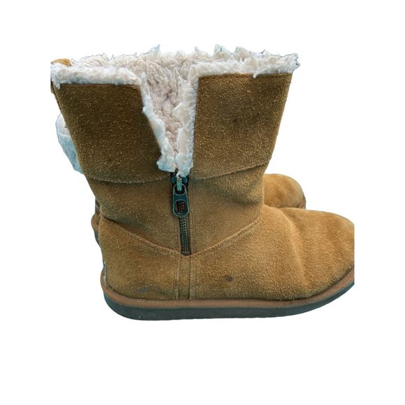 Kookaburra UGG Girls Aribel Roll Down boots Well Worn Size 4 - Picture 2 of 6